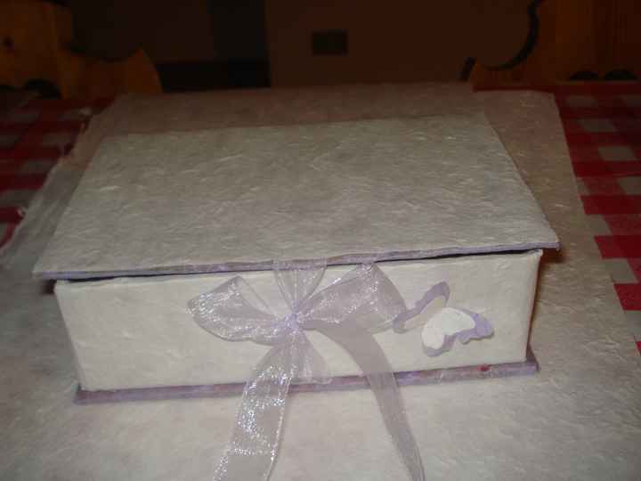 Scatola porta confetti 