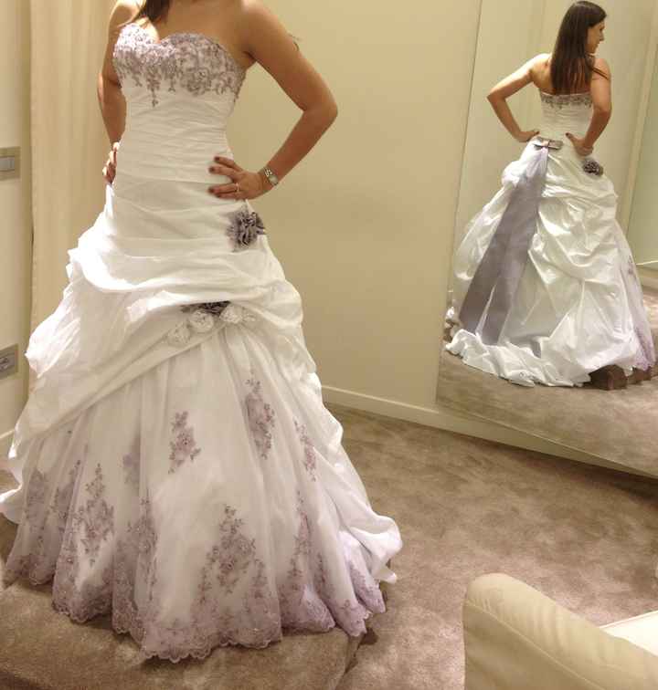 il mio abito... definitivo!