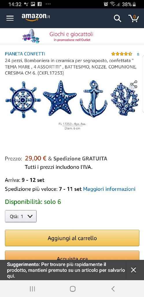 Segnaposto: scelto? - 1