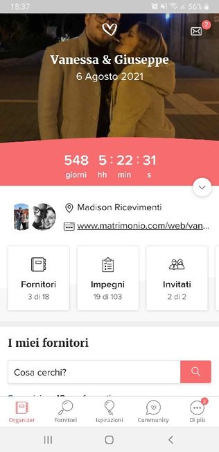 Quanti giorni mancano al vostro matrimonio? 1