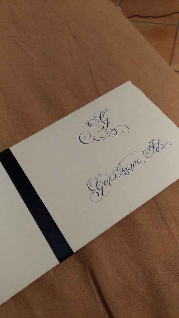 Inviti/partecipazioni - 2