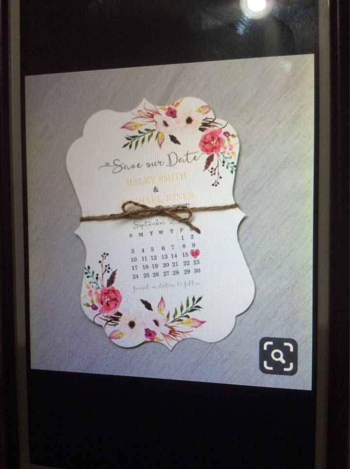 Calendario Save The date 2020 - 1