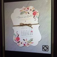 Calendario Save The date 2020 - 1