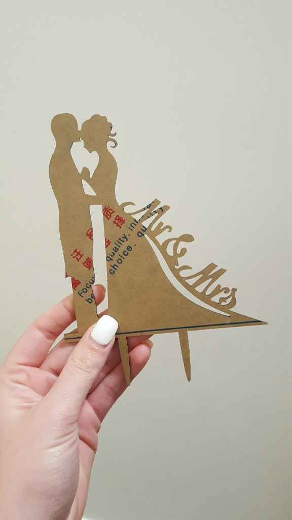 Pitturare il cake topper - 1