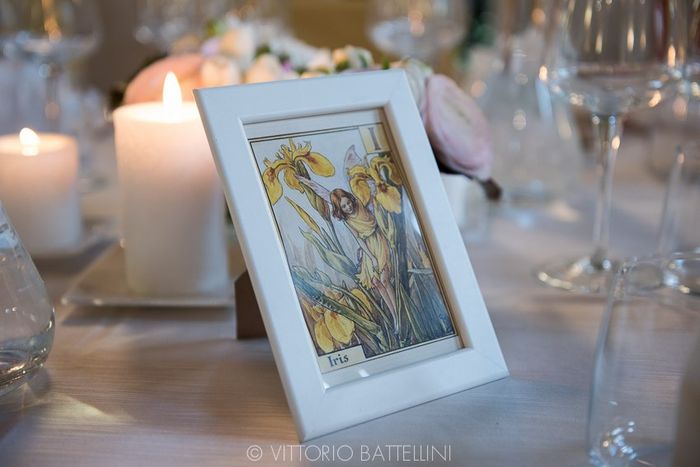 Tableau de mariage: nomi dei fiori - 1