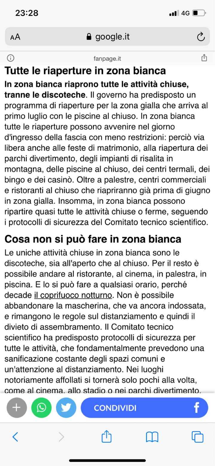 Zona bianca matrimoni prima del 15 giugno - 1