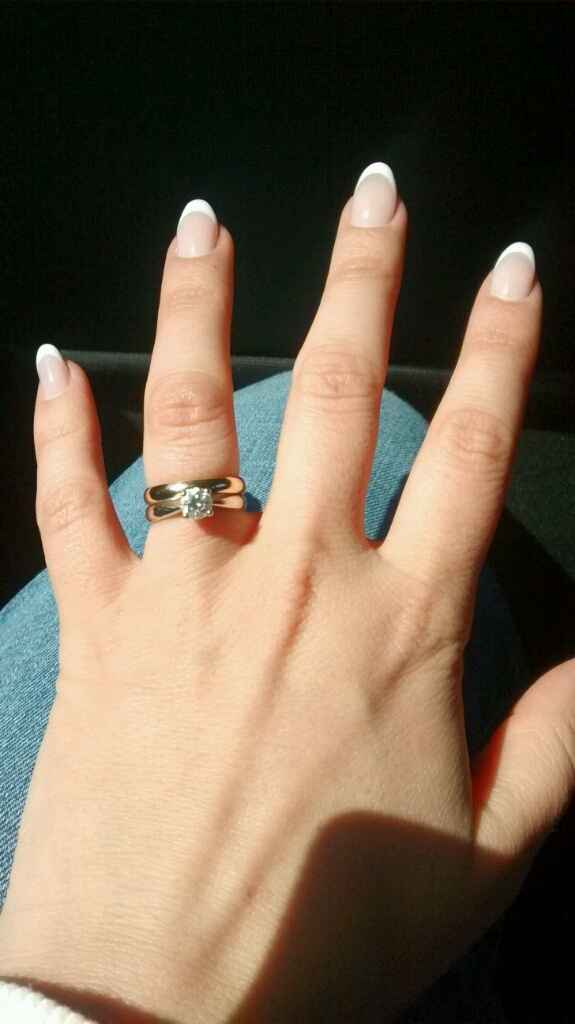 Abbinamento fede +anello fidanzamento postate le vostre foto!!!! - 1