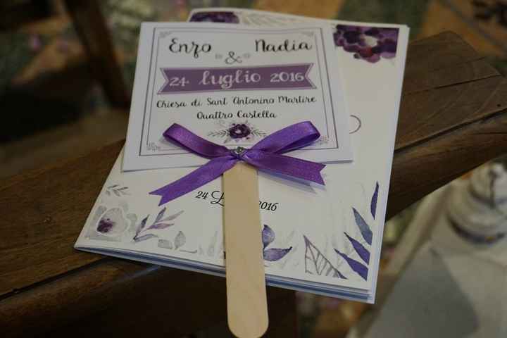 Ventaglio e Libretto Cerimonia