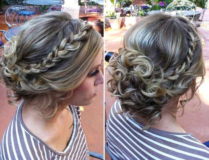 idea acconciatura romantica