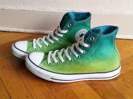 all star sfumate verde