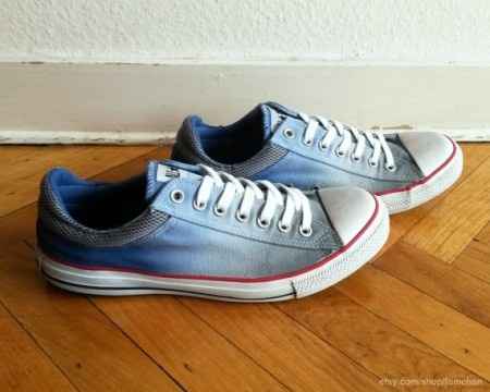 all star sfumate blu