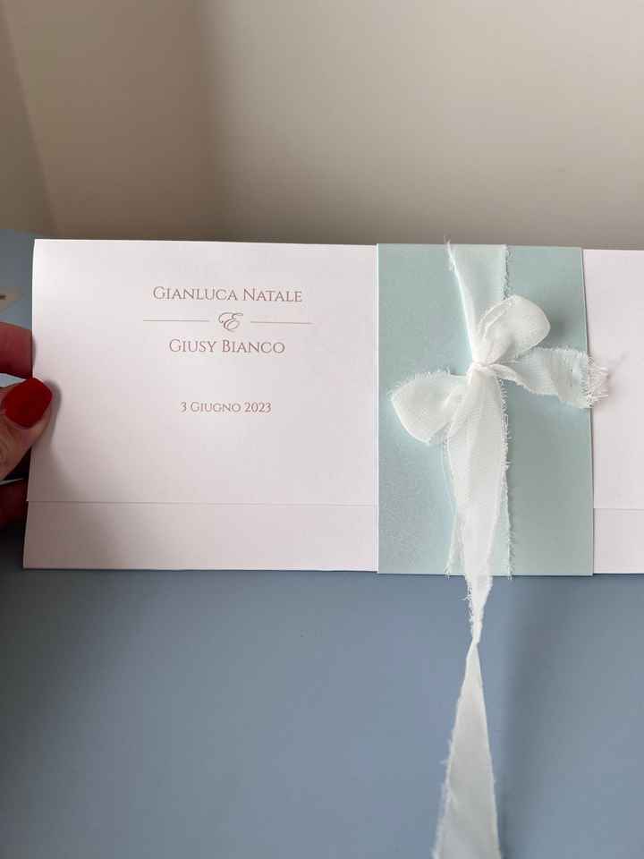 Partecipazione matrimonio - 1