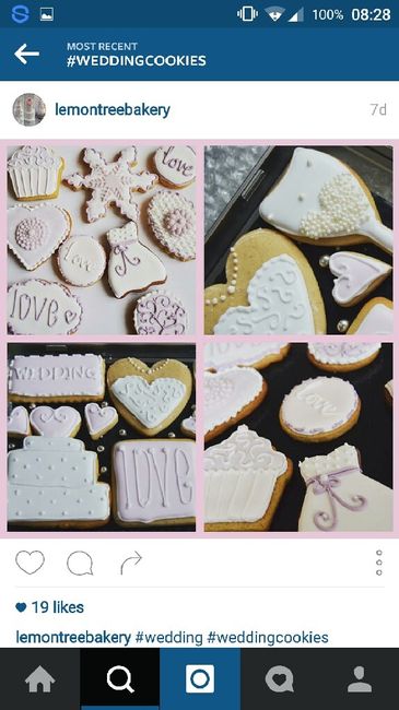 Wedding cookies - 1