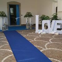 Addobbi floreali...vi piace?  Il colore però è con bianco e pesca... - 1