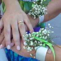 Damigelle bouquet e braccialett - 1