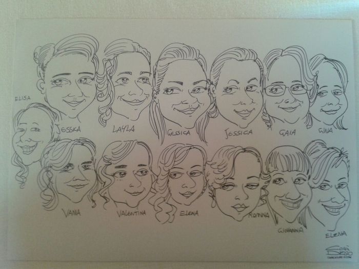 Caricaturista Diego Corà