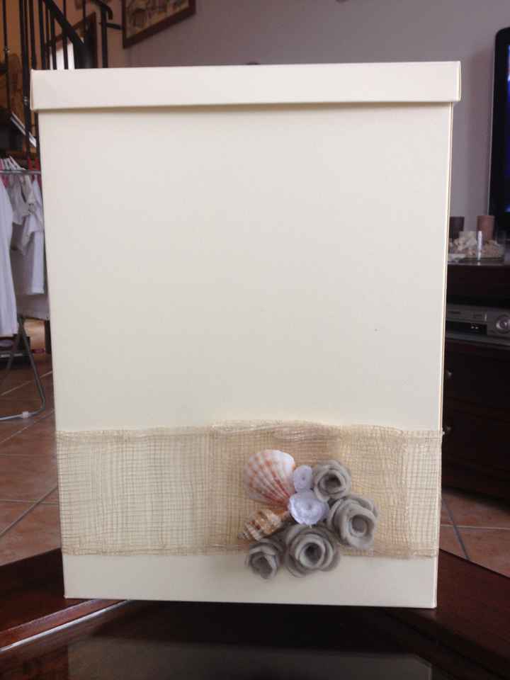 Scatola porta buste/bigliettini