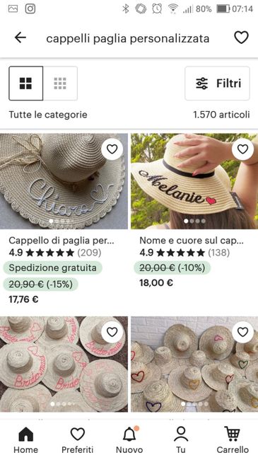 cerco persona che realizzi cappelli di paglia Personalizzati.! - 1