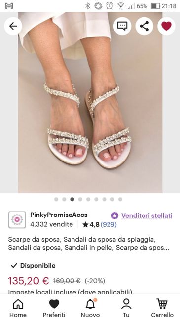 Scarpe della sposa 😍 - 1