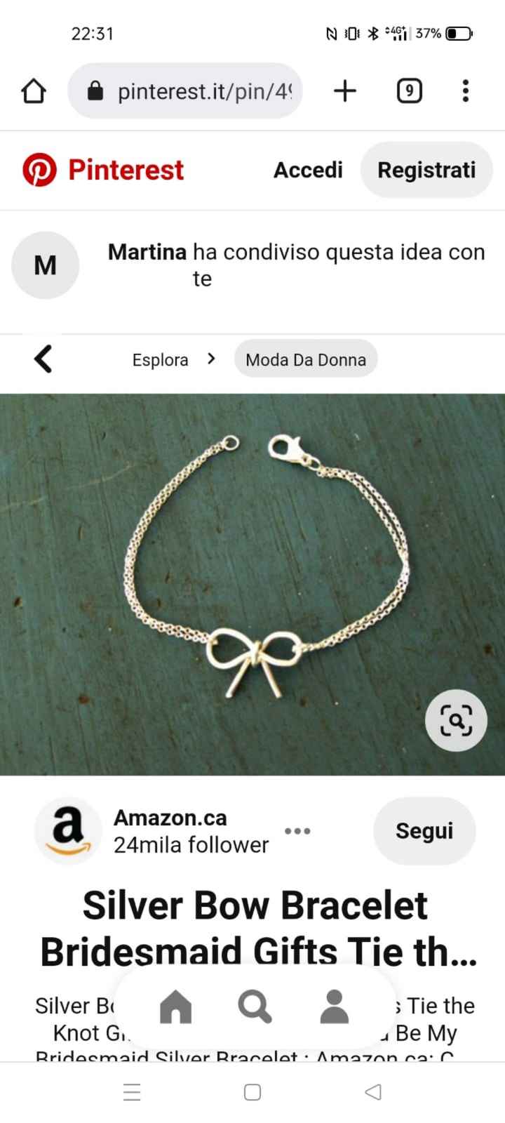 Regalo testimoni. Cosa vedere? Consigli? - 1