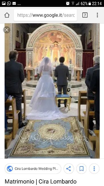 Come deve sedersi la sposa all'altare? 1