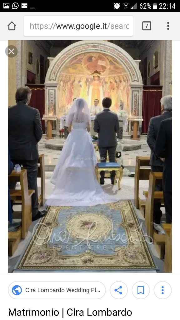 Come deve sedersi la sposa all'altare? - 1