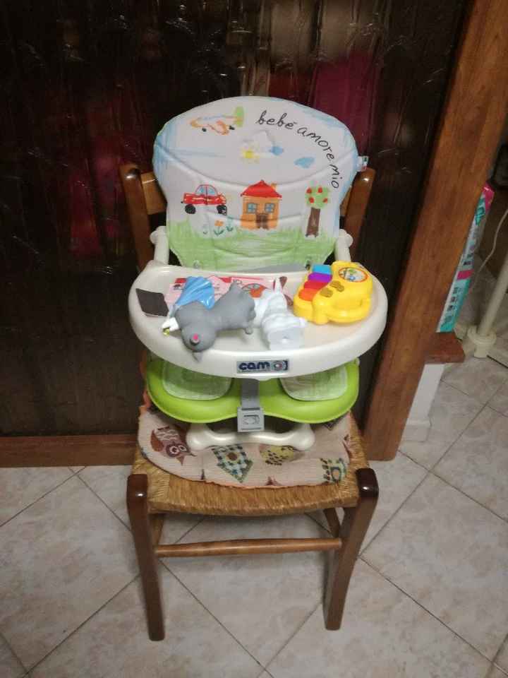 Seggiolone poco ingombrante - 1