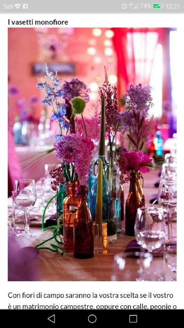 Il mio centrotavola di nozze preferito - 1