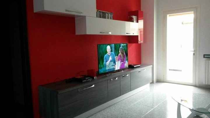 Parete attrezzata salone