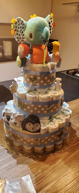 Torta di pannolini 2