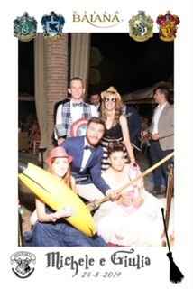 il nostro matrimonio era a tema harry potter