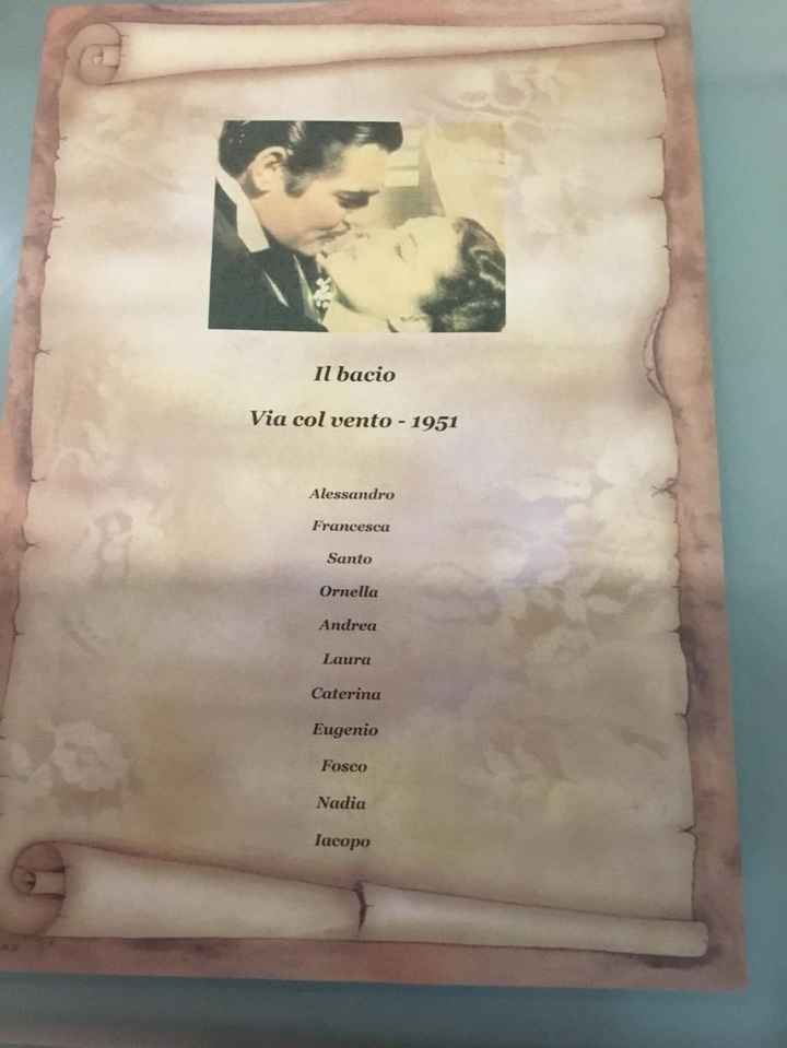 Tema arte per matrimonio - 2