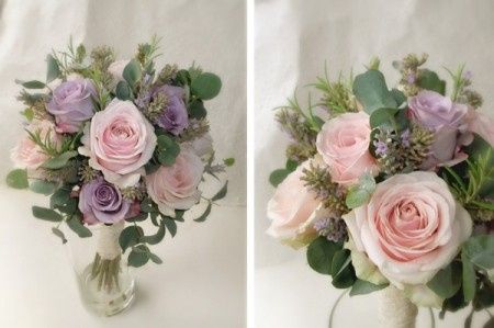 lavanda e rosa bouquet