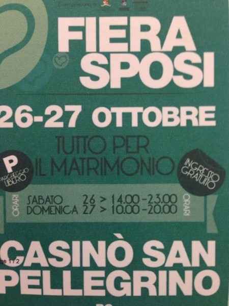 fiera san pellegrino