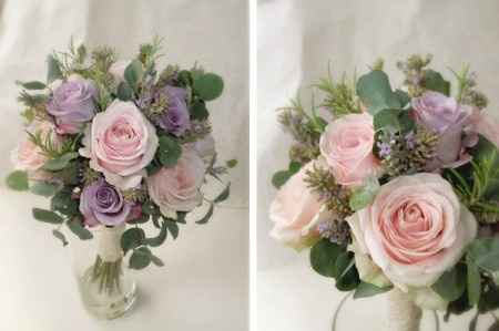 lavanda e rosa bouquet