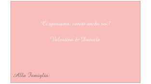 busta partecipazione