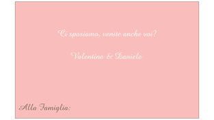 busta partecipazione