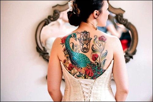 Spose tatuate: valorizzare i tatuaggi! 11