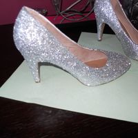 Scarpe prima mano glitter (dettagli da sistemare)