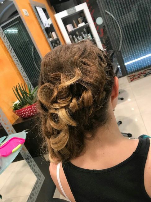 Prima prova acconciatura! - 2