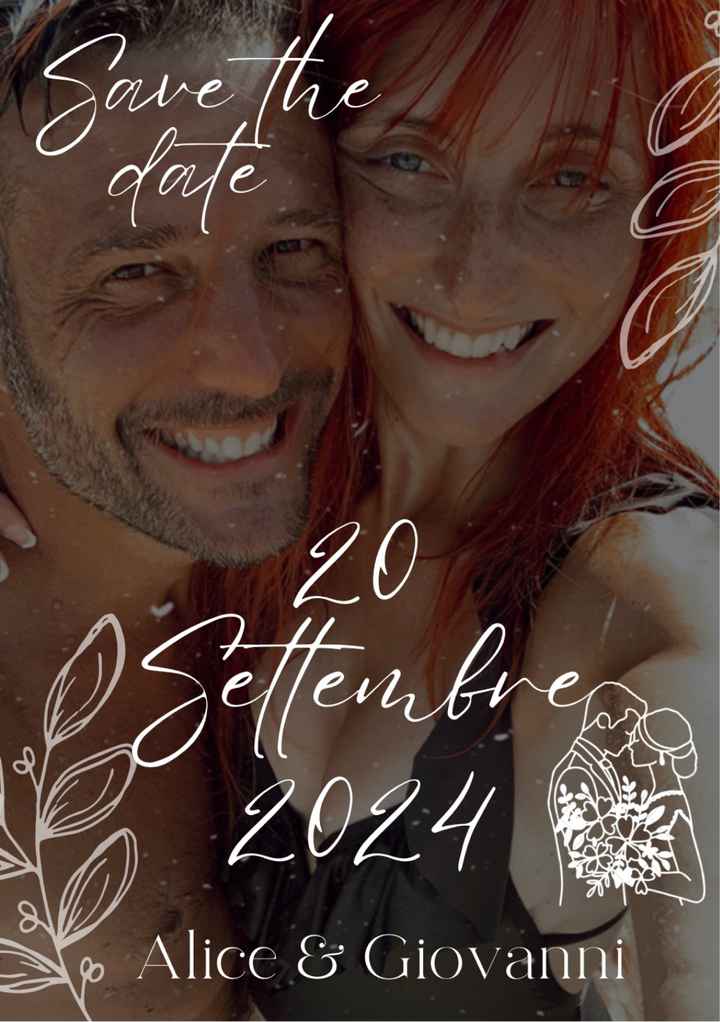 Save the date - 1