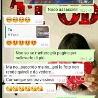 Condividi lo screenshot dell'ultimo messaggio che vi siete inviati - 1