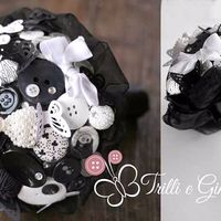 Bouquet bianco e nero