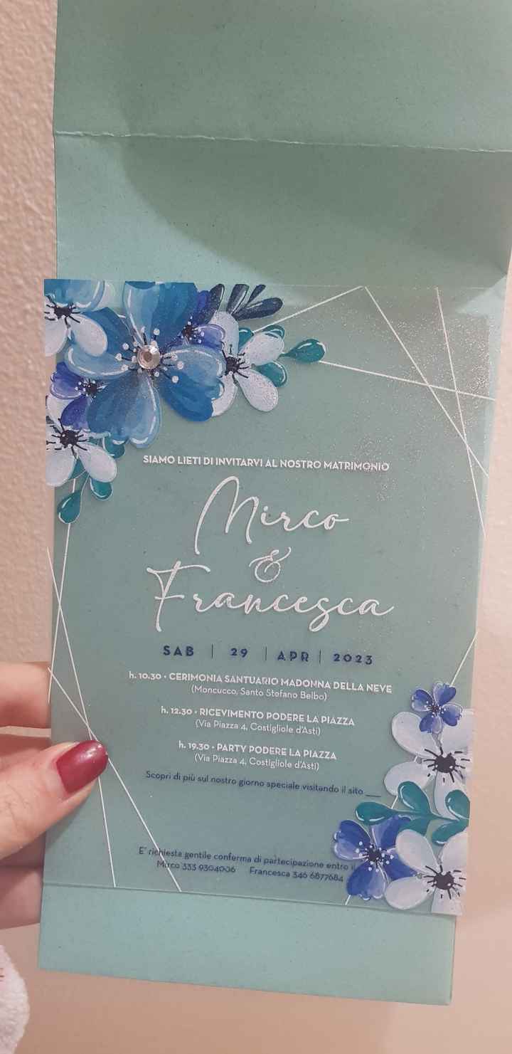 Invito trasparente e busta! help - 1