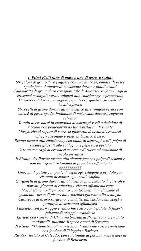 Proposta menù - 2