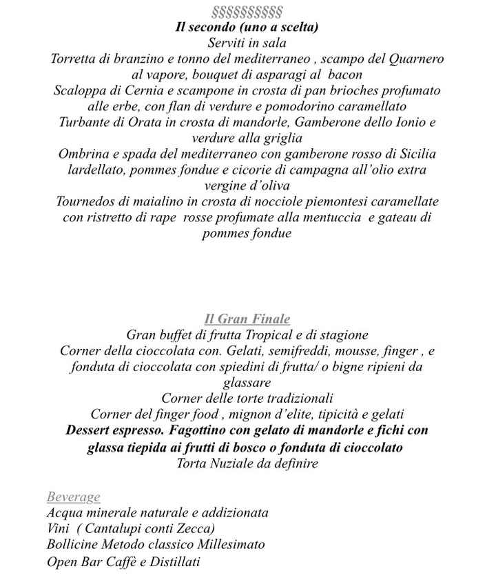 Proposta menù - 3