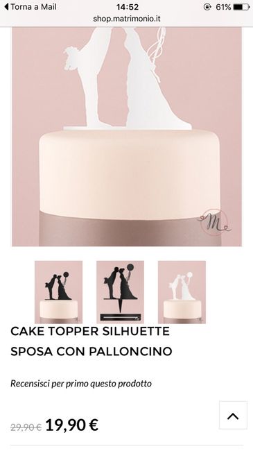 Cake topper - 1