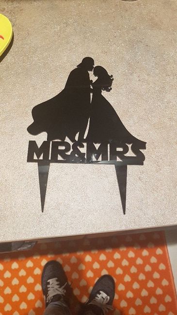 Cake topper 🤔 - 1