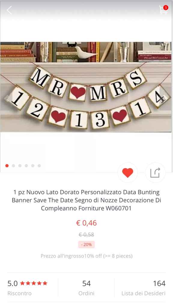 Comprerete qualcosa su internet per le nozze? - 1