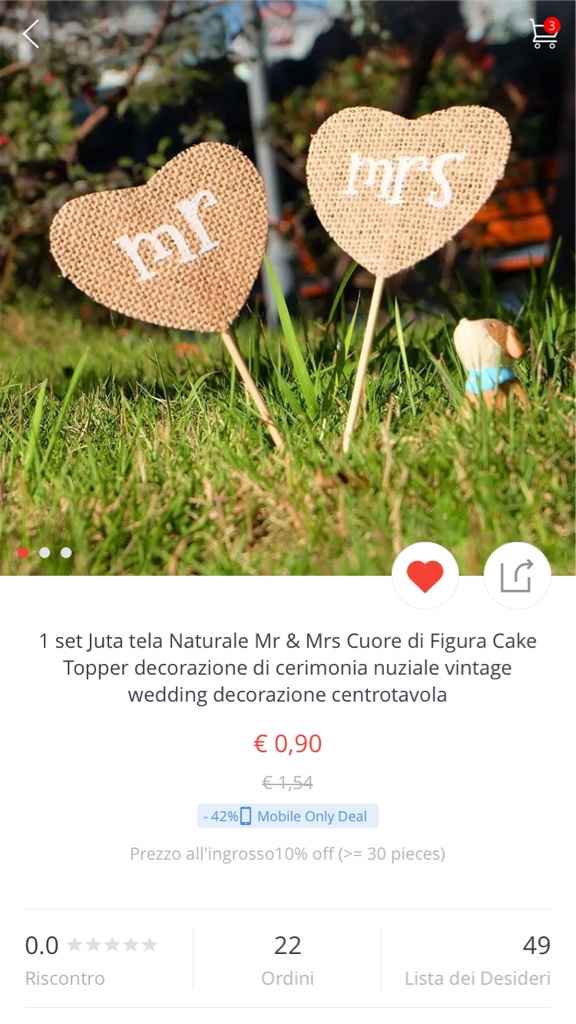 Comprerete qualcosa su internet per le nozze? - 2